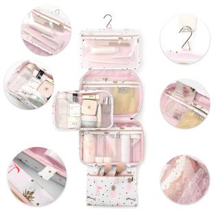 Only-bags.store Kulturbeutel zum Aufhängen Reisekosmetiktasche Grosse wasserdichte Kosmetiktasche  