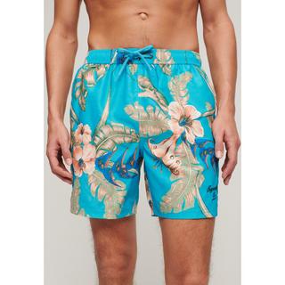 Superdry  badehose mit hawaii-print 