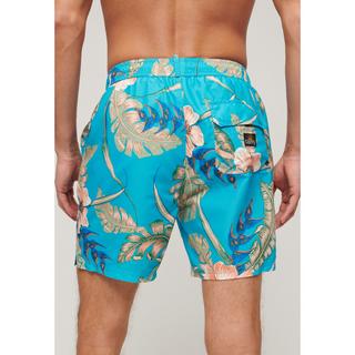 Superdry  badehose mit hawaii-print 