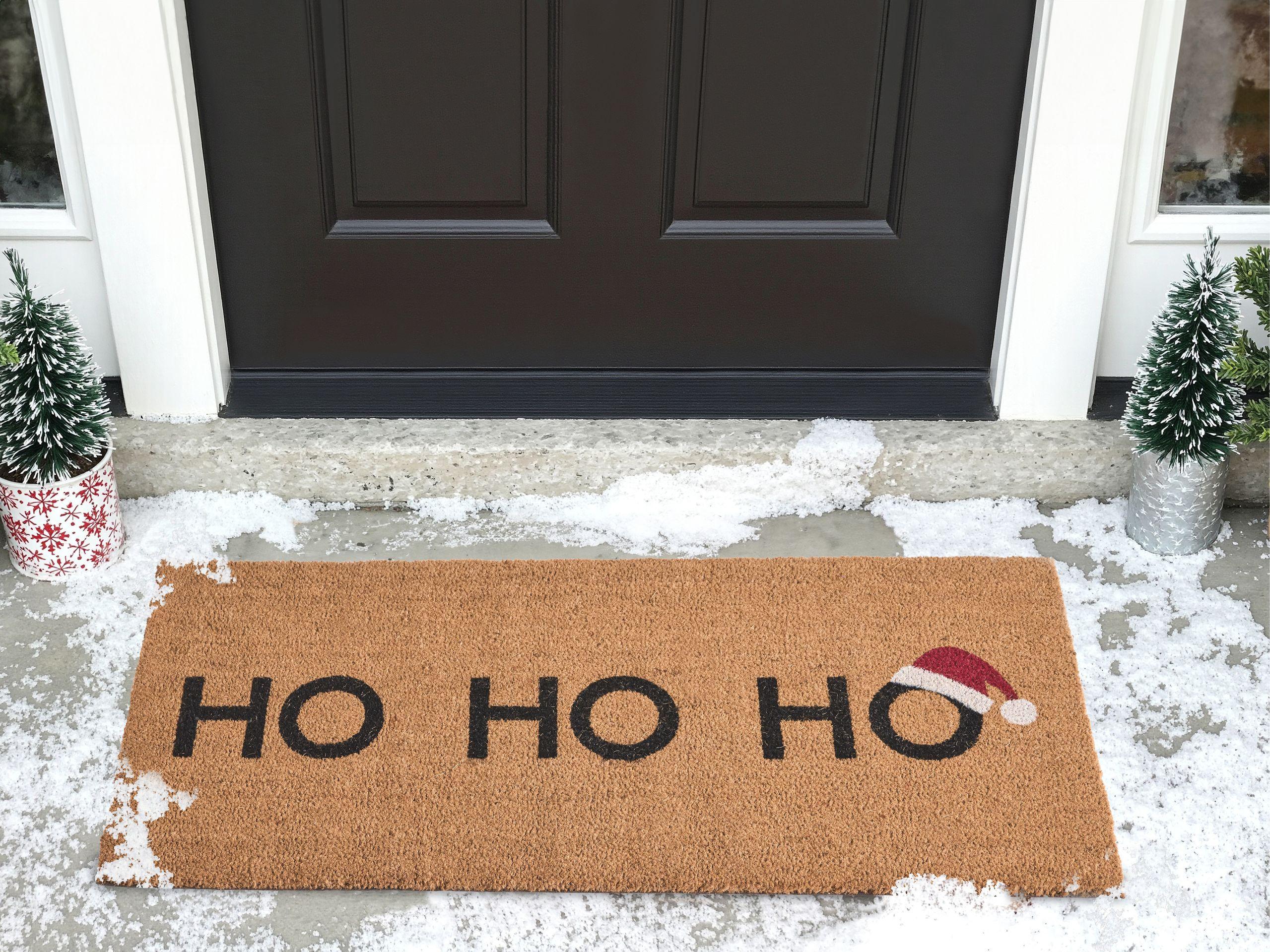 Beliani Fussmatte aus Kokosfasern Klassisch PALAKPAKIN  