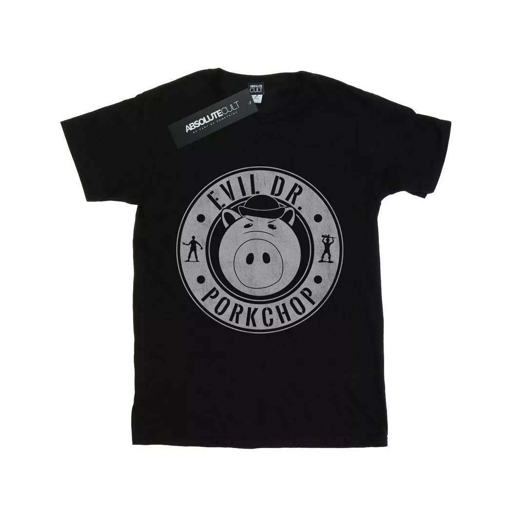 Disney - Toy Story Evil Dr Pork Chop TShirt, für Damen, Schwarz, Größe XL