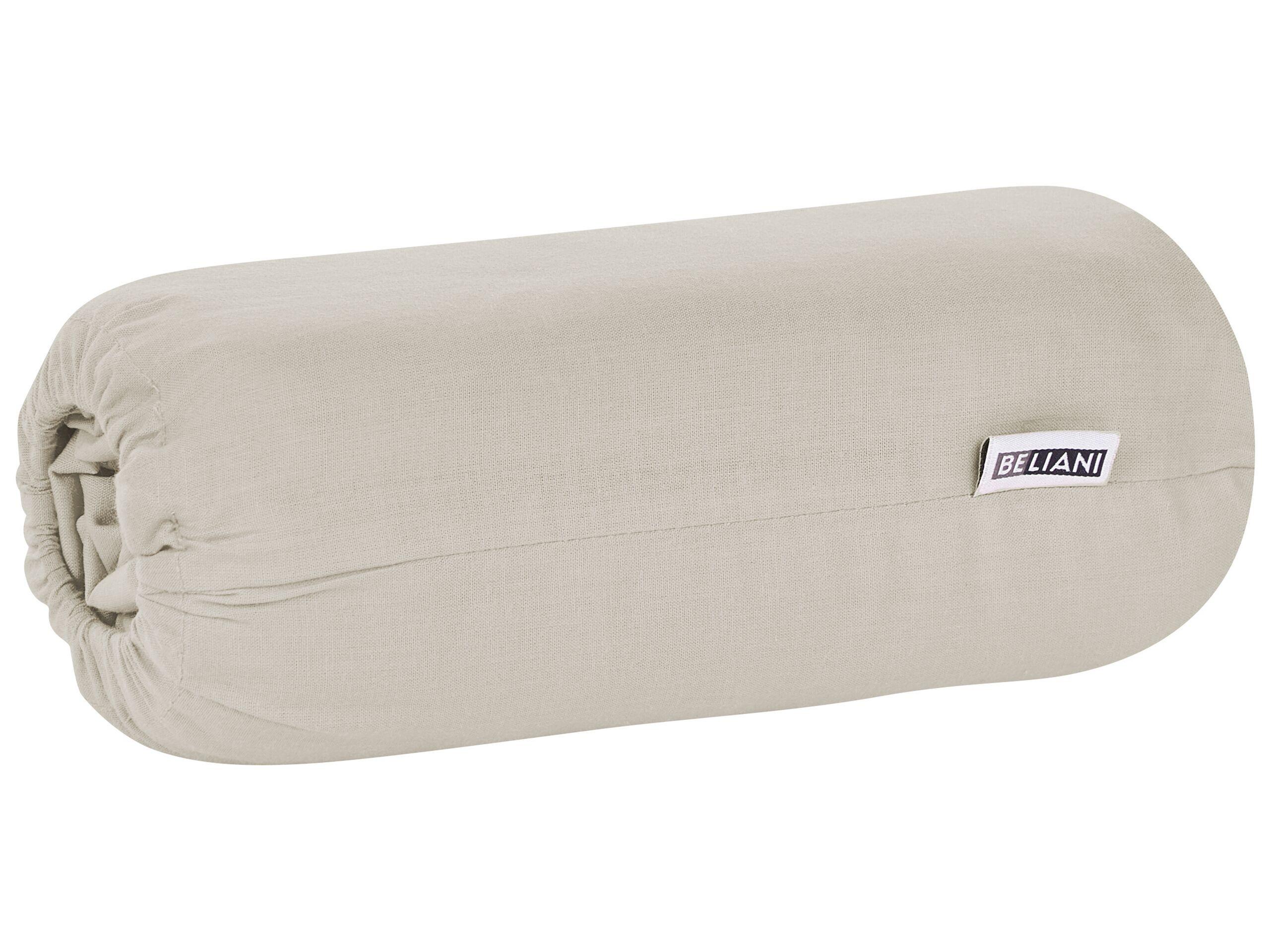 Beliani JANBU Drap Housse en Coton  