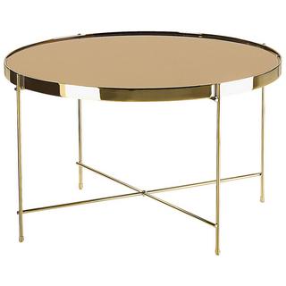 Beliani Table d'appoint en Verre de sécurité Moderne LUCEA  