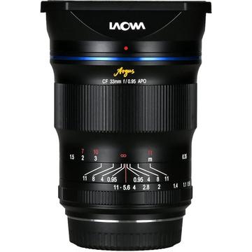 Laowa Argus CF 33mm F0.95 APO (Canon M)