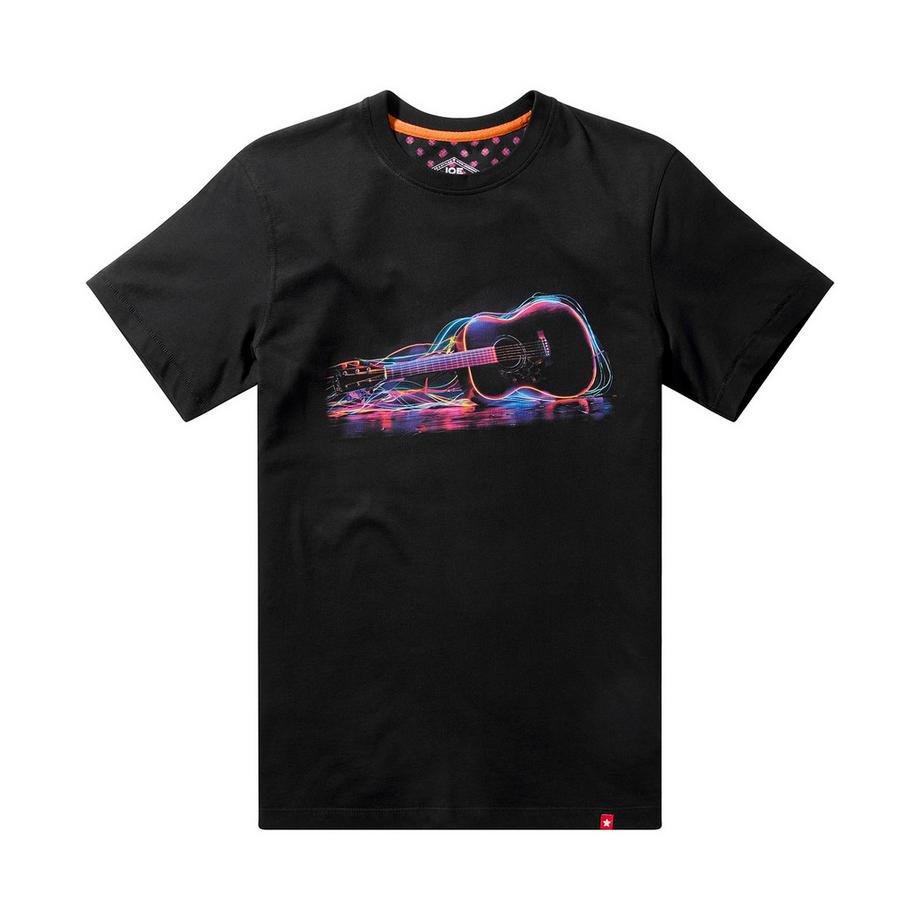 Joe Browns T-Shirt Gitarrenmotiv Leuchteffekte  