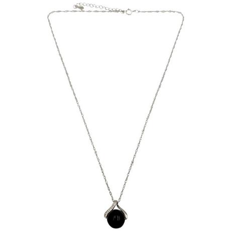 HEBE JEWELS  Schwarze Turmalin Kette 