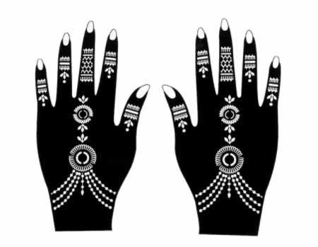 Henna Tattoo Schweiz  Pochoir au henné 