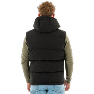 Superdry  ärmellose daunenjacke mit kapuze everst 