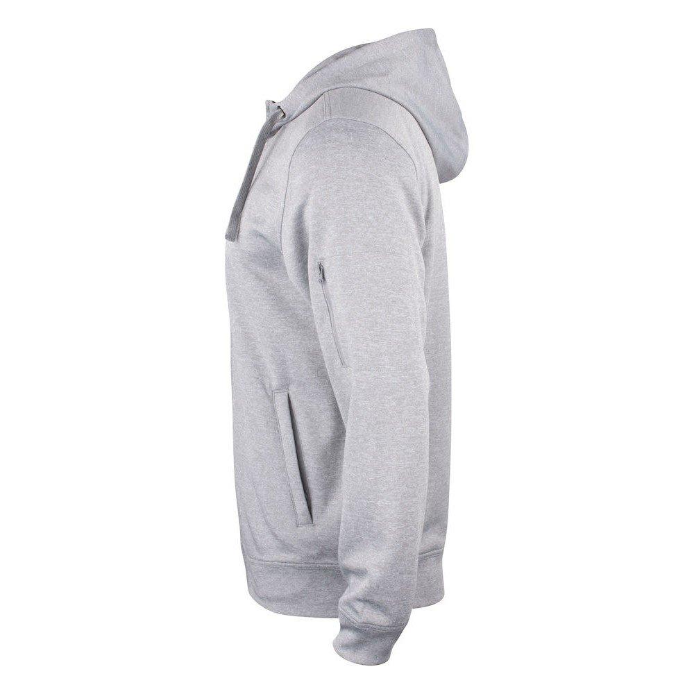 Clique  Basic Hoodie mit durchgehendem Reißverschluss  Aktiv 