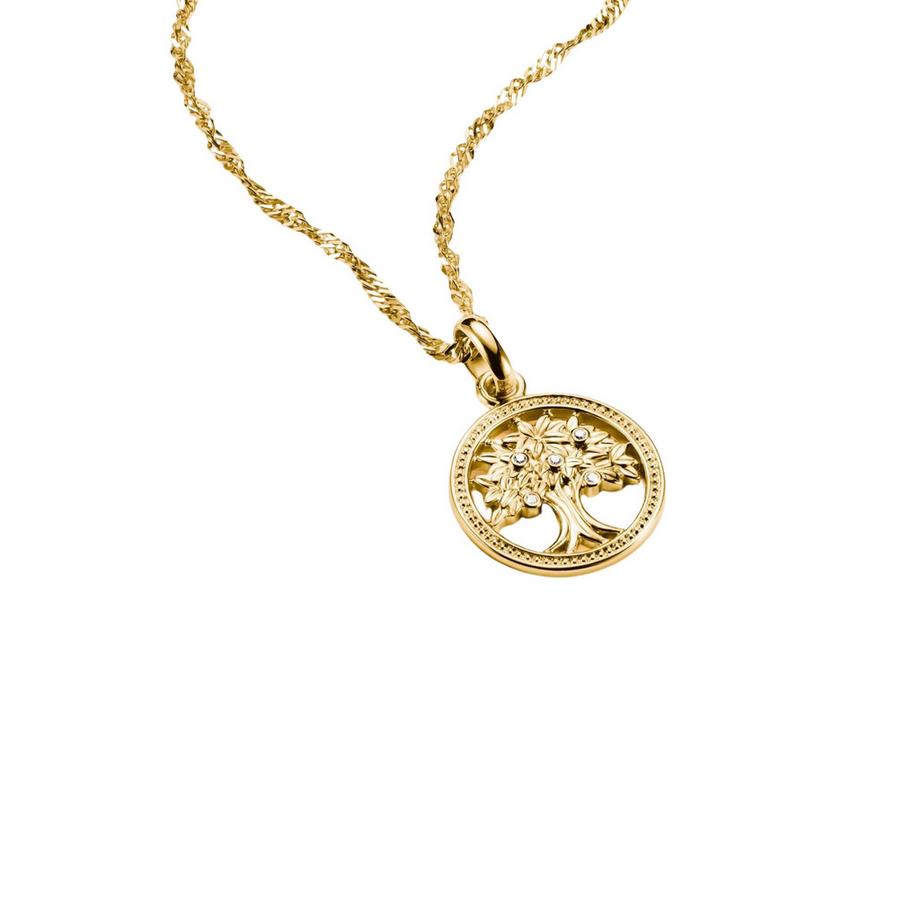 Thomas Sabo  Charm-Anhänger Baum der Liebe mit Steinen Connect veret 