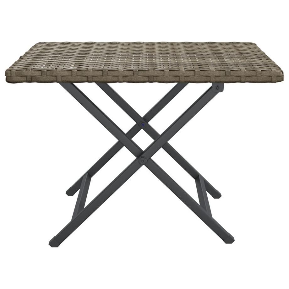 VidaXL Klapptisch poly-rattan  