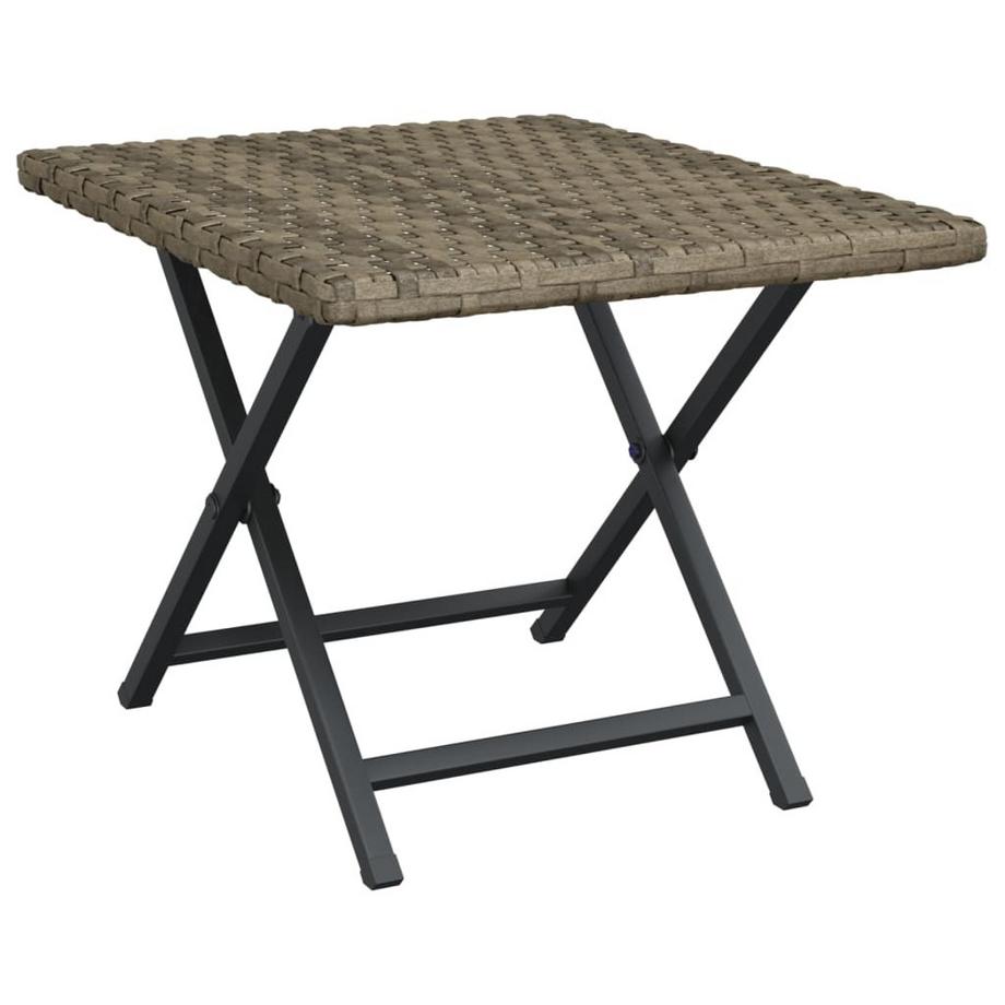 VidaXL Klapptisch poly-rattan  