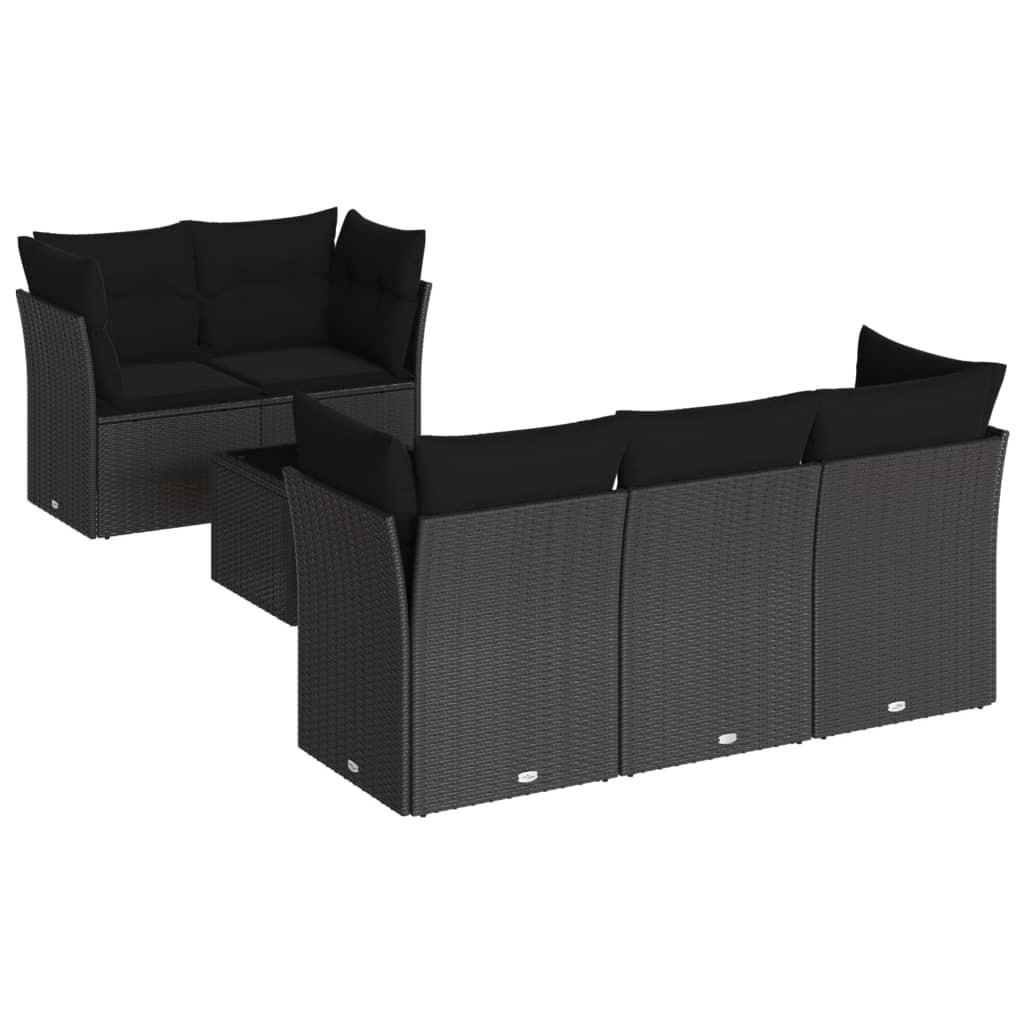 VidaXL Garten sofagarnitur poly-rattan  