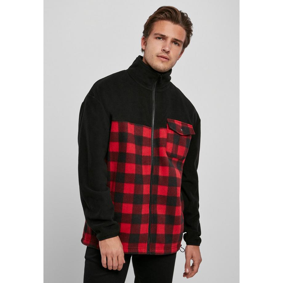 jacke patterned polar fleece track
