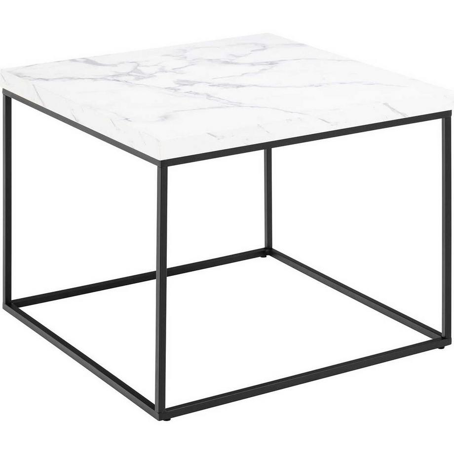 mutoni Table basse Brynlee blanc 60x60  