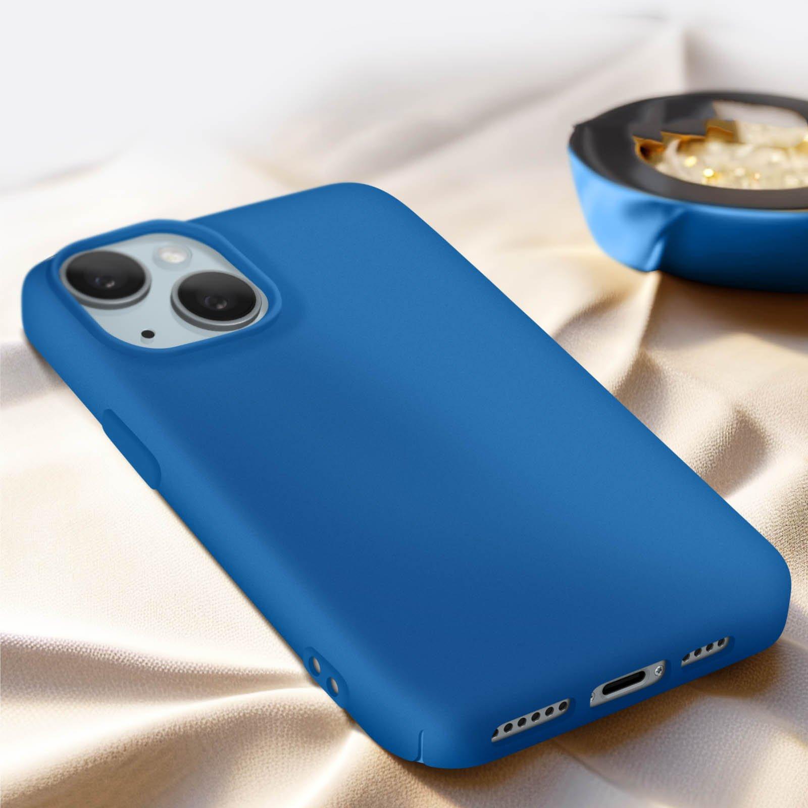 Avizar  Premium Hülle iPhone 15 Blau 