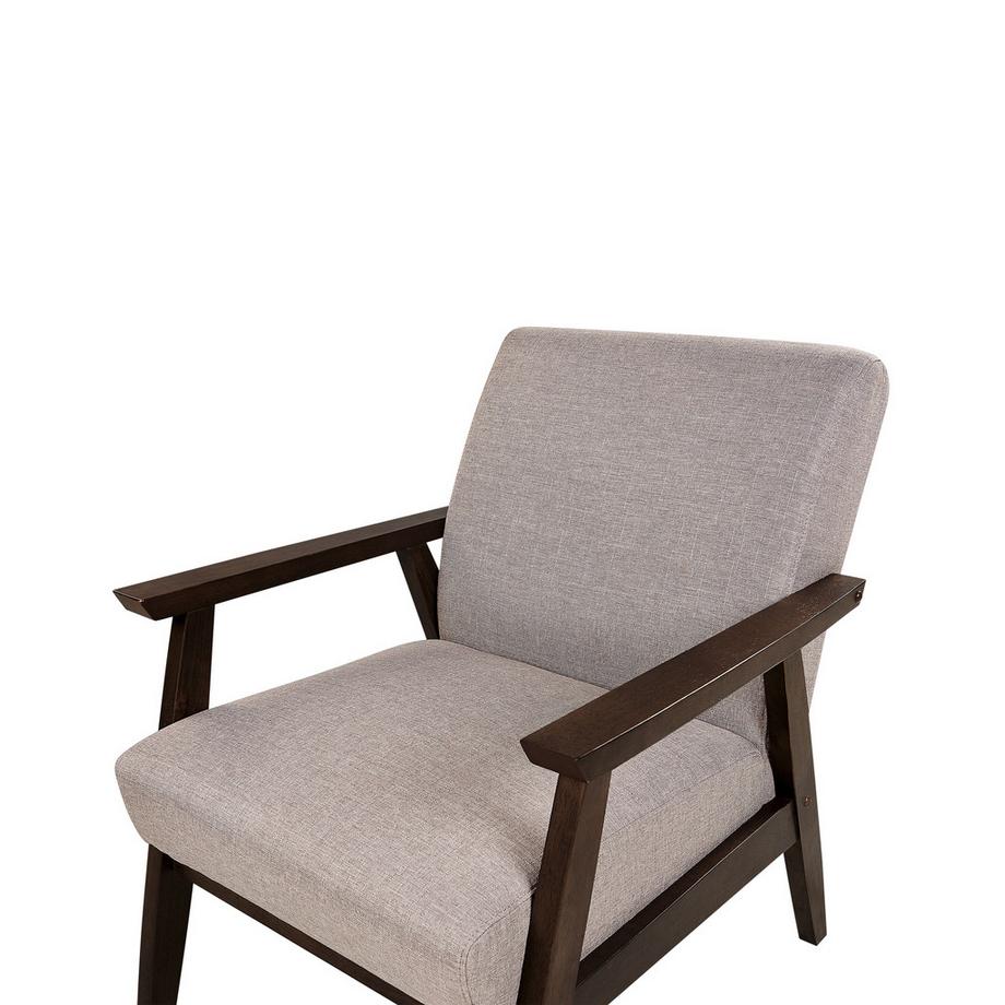 Beliani Sessel aus Stoff Retro ASNES  