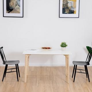 Northio Lot de 2 chaises de salle à manger en métal hauteur d'assise 43,5 cm, dossier en X, lot de 2 chaises trattoria industrielles  