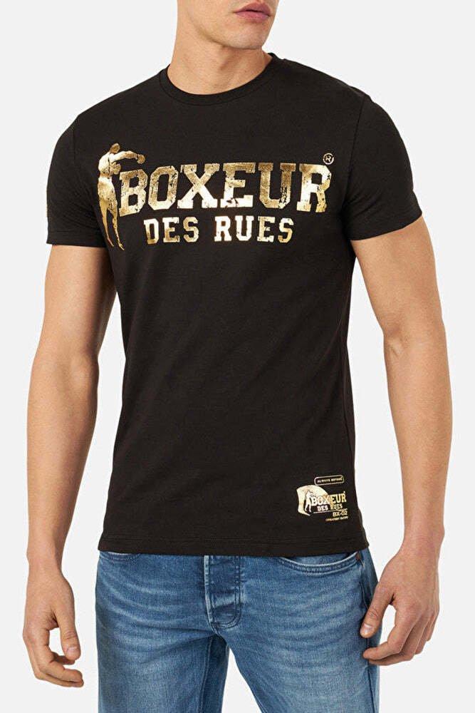 Image of T-shirts T-shirt Boxeur Street 2 Herren Schwarz XXXL