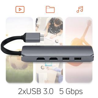 SATECHI  8-in-1 Hub MacBook Dual USB-C Satechi 