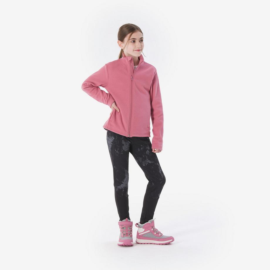 QUECHUA  Polaire enfant zip polyester 