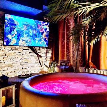 Jacuzzi privatif romantique, cocktails & snack inclus (pour 2 personnes)