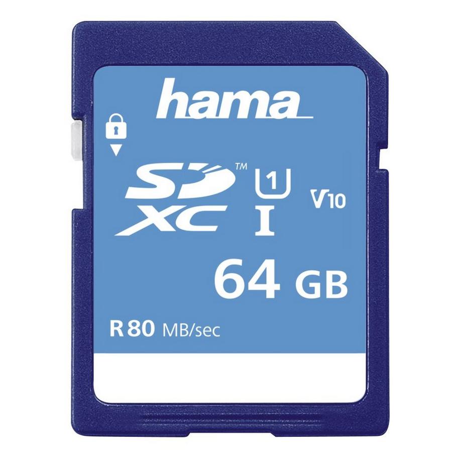 Hama 00213110 Speicherkarte 64 GB SDXC UHS-I Klasse 10