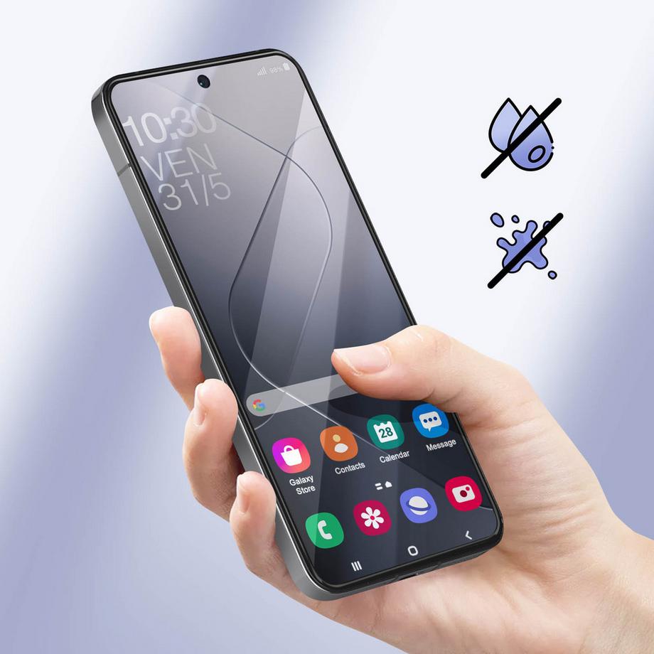 Avizar  Verre Trempé Xiaomi 14 Enkay Noir 