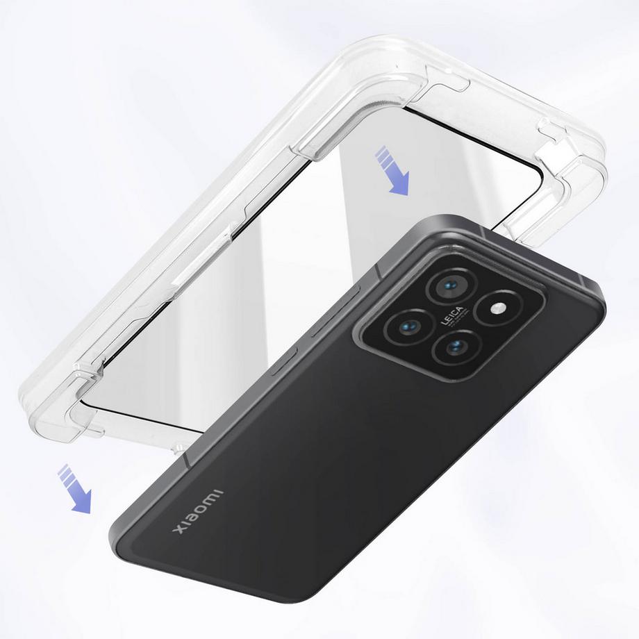 Avizar  Verre Trempé Xiaomi 14 Enkay Noir 