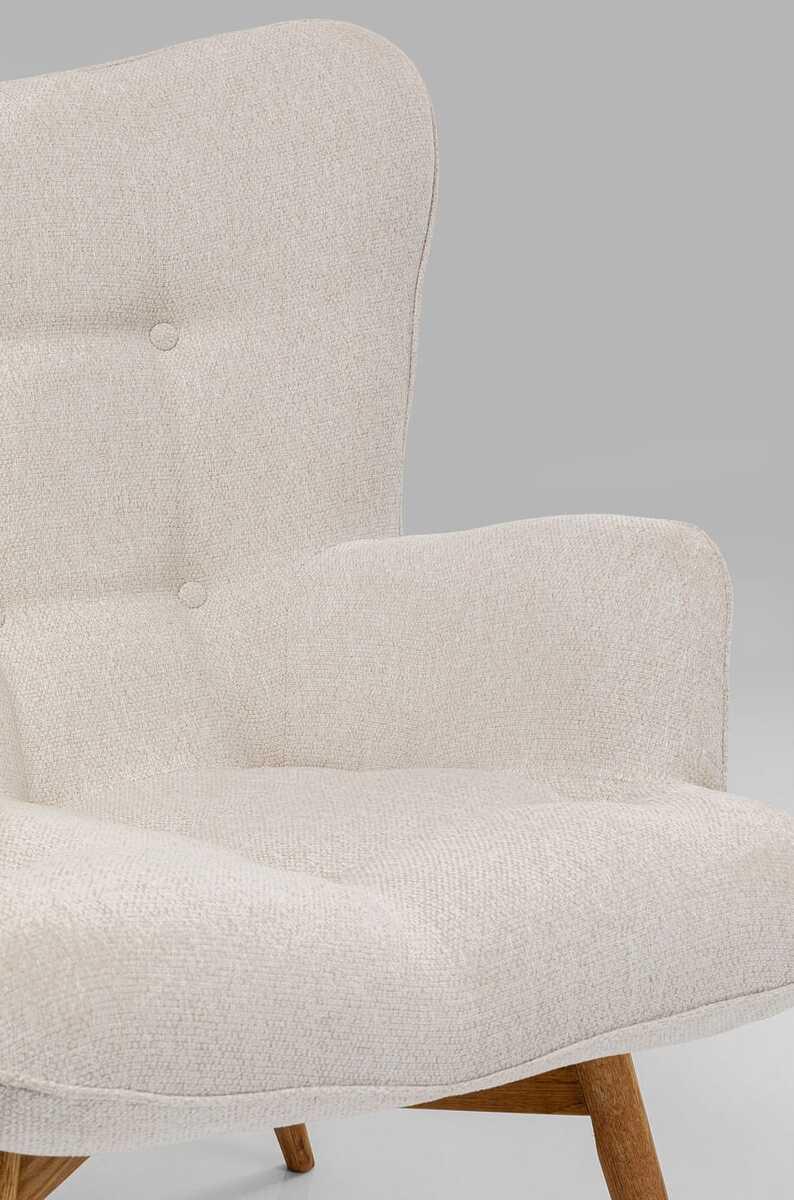 mutoni Fauteuil Vicky crème  