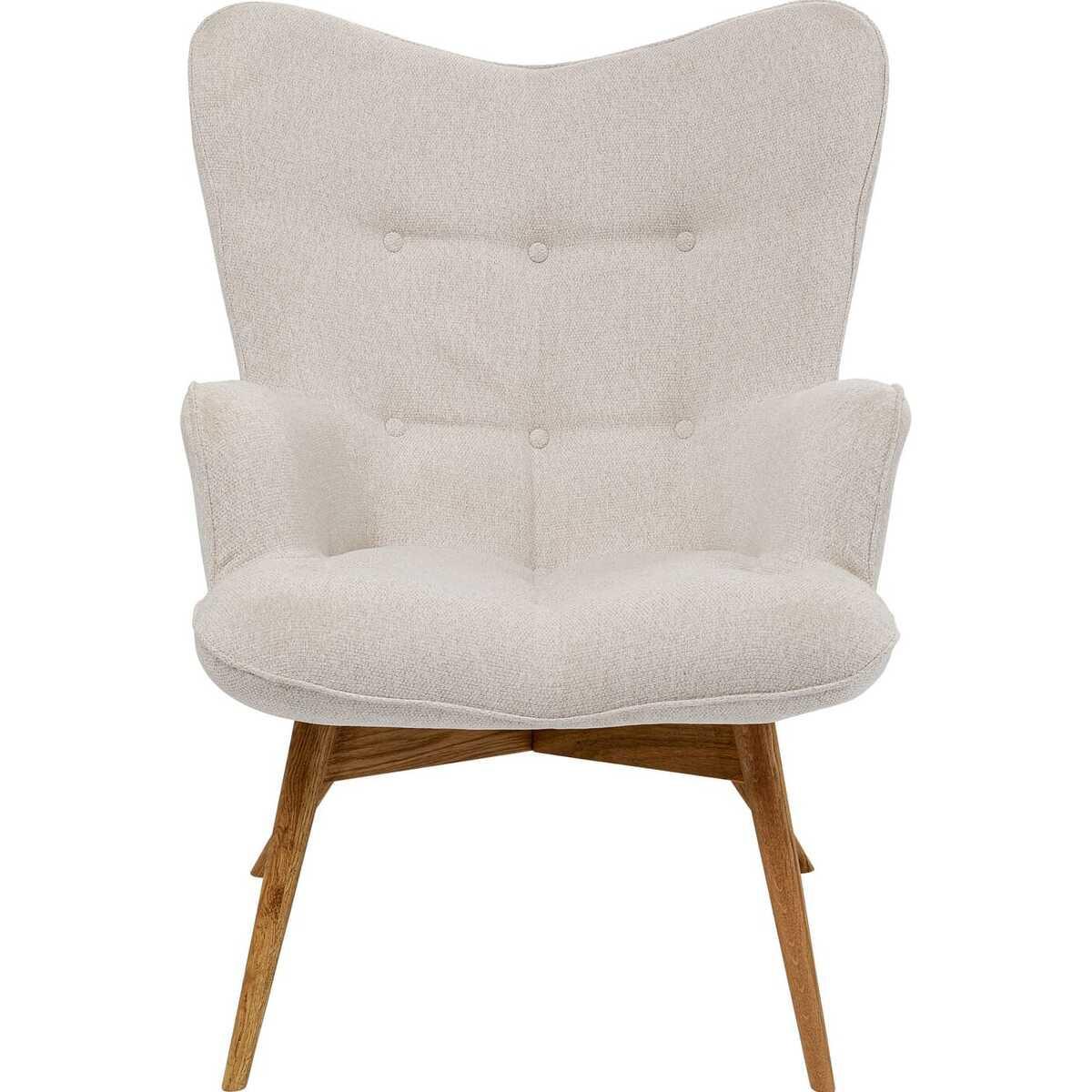 mutoni Fauteuil Vicky crème  