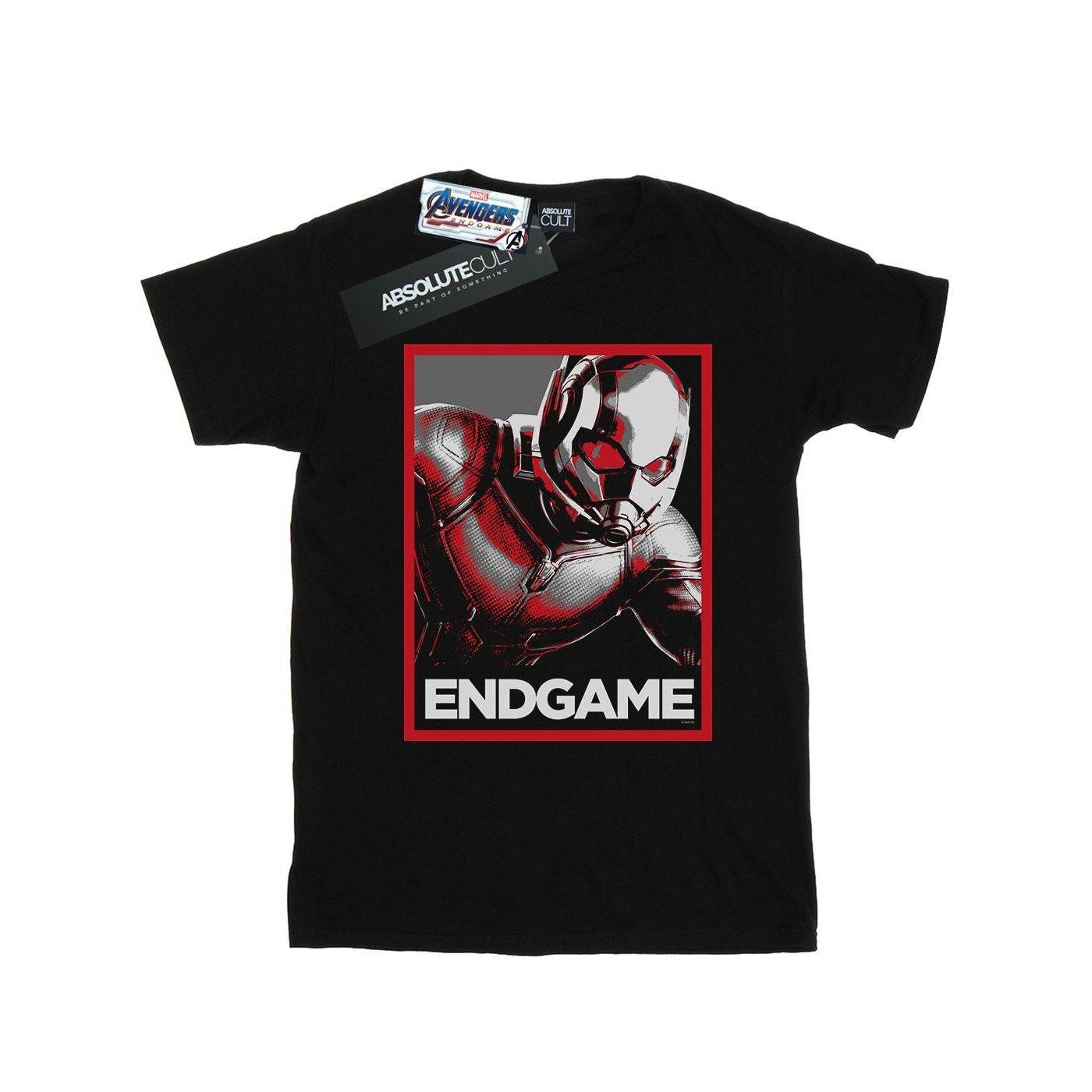 Image of Avengers Endgame Antman Poster Tshirt Damen Schwarz L