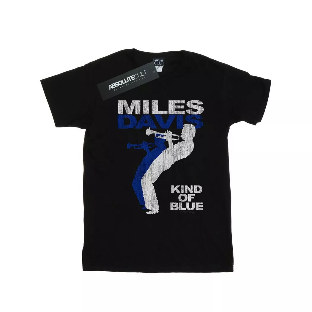 Miles Davis - Kind Of Blue TShirt, für Damen, Schwarz, Größe S