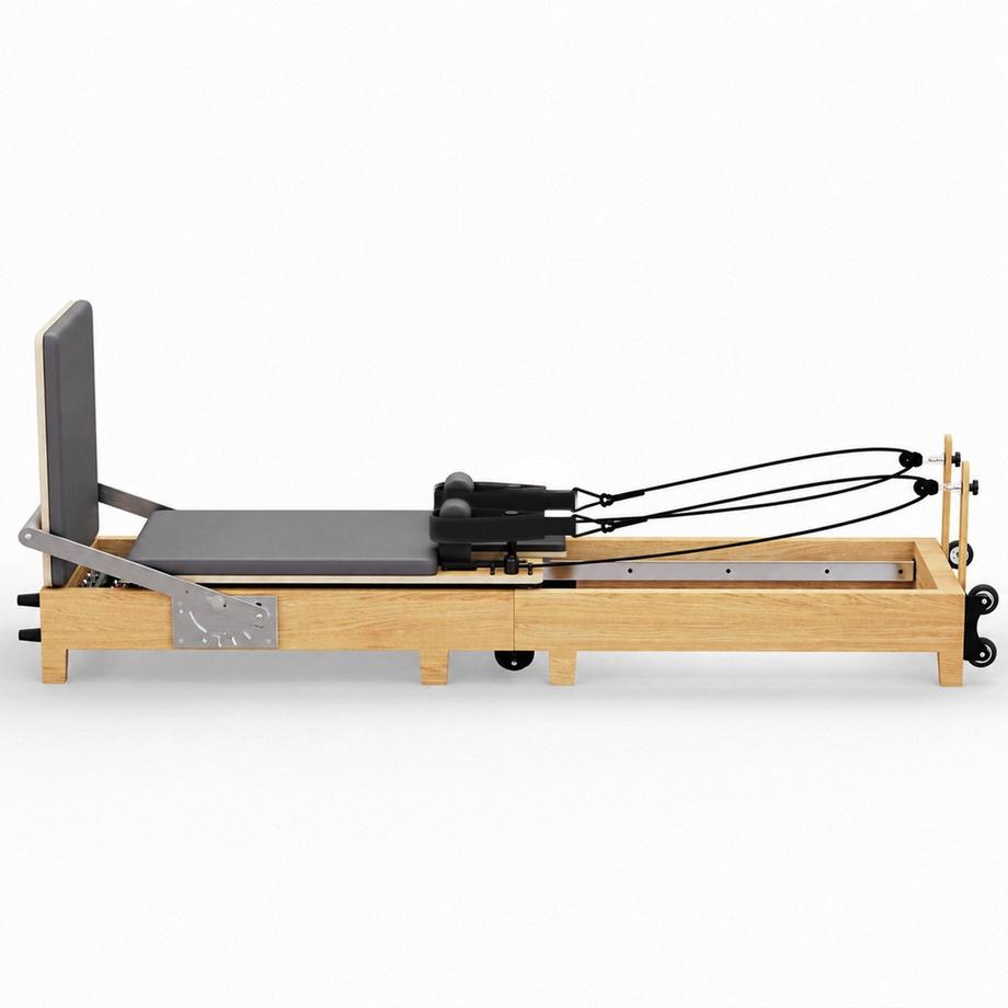 TWHEELS  Pilates Reformer in legno d'acero (pieghevole) 