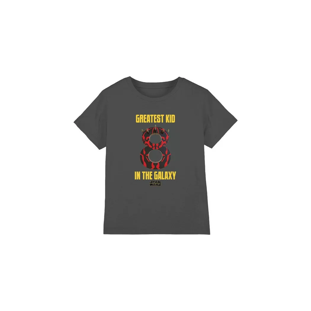 STAR WARS - Greatest Kid TShirt, 128, Charcoal Black
