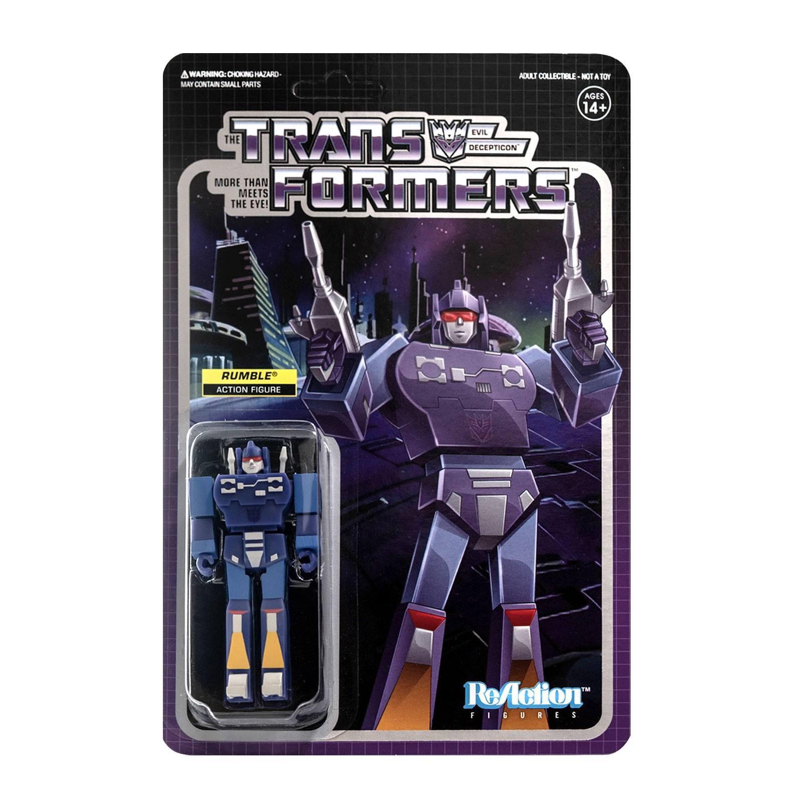 Mattel  Transformers ReAction Actionfigur Wave  Rumble 