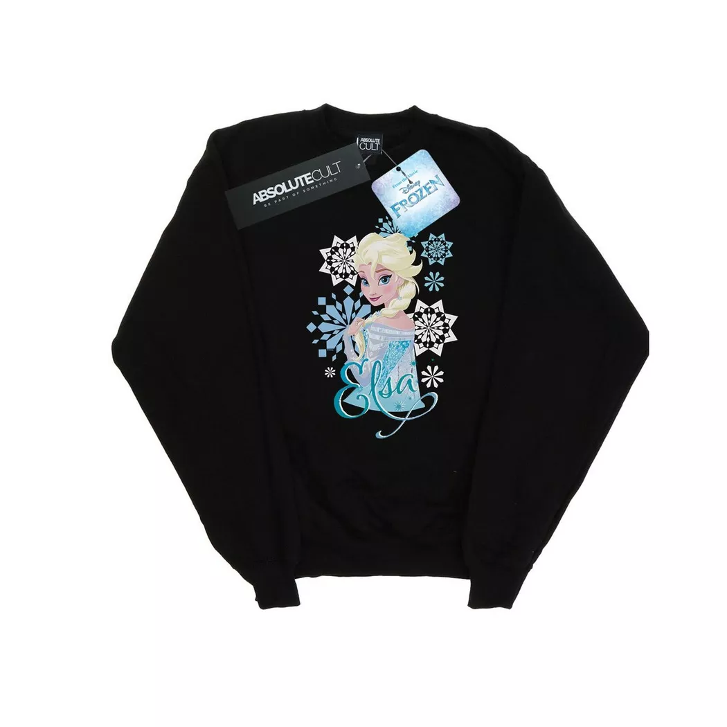 Disney - Frozen Sweatshirt, für Damen, Schwarz, Größe XL
