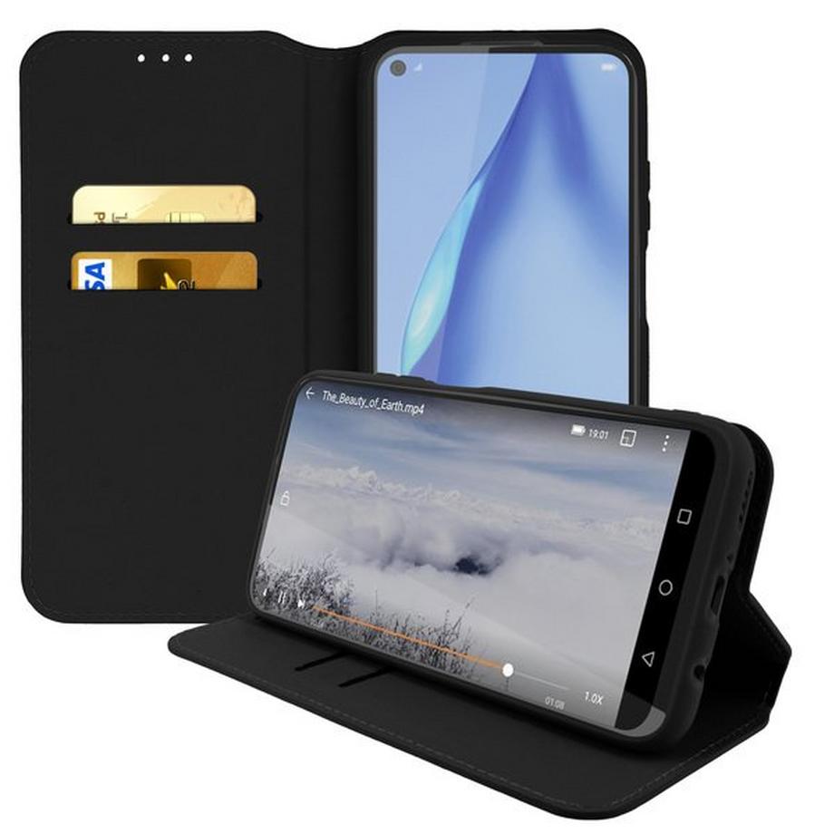 Avizar  Classic Cover Huawei P40 Lite Schwarz 