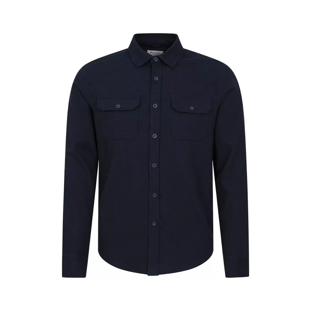 Mountain Warehouse - Trace Hemd Langärmlig, für Herren, Marine, Größe XS