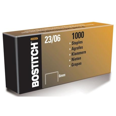 BOSTITCH BOSTITCH Heftklammern 6mm 23-06-1M 1000 Stück  