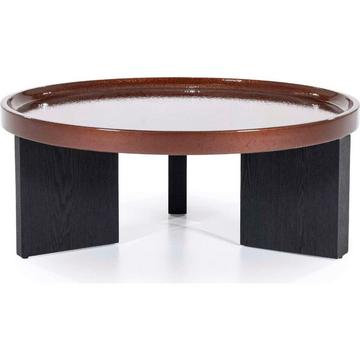 Tavolino Mayson rosso 90