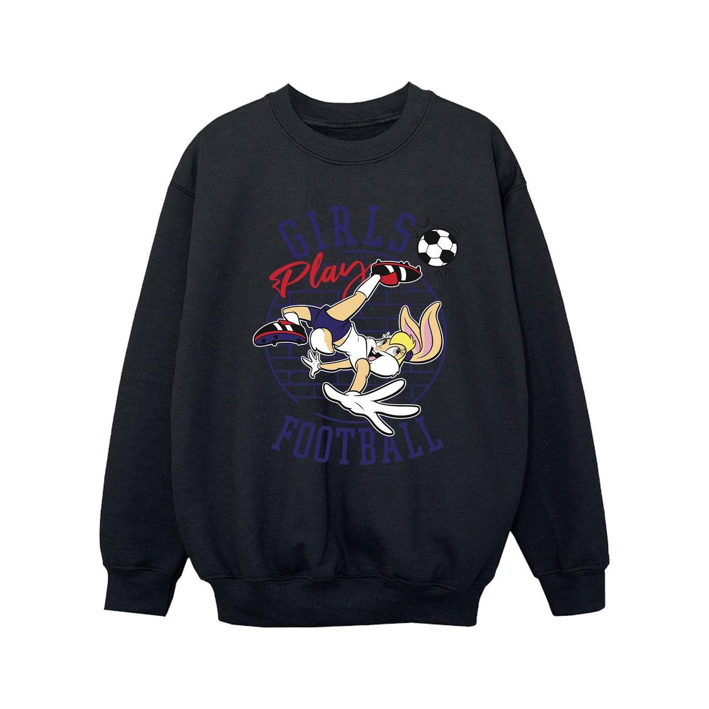 LOONEY TUNES  Girls Play Football Sweatshirt 