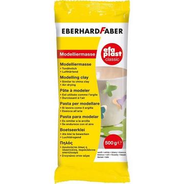 Eberhard Faber 570301 composant pour poterie et modelage Pâte à modeler 500 g Blanc 1 pièce(s)