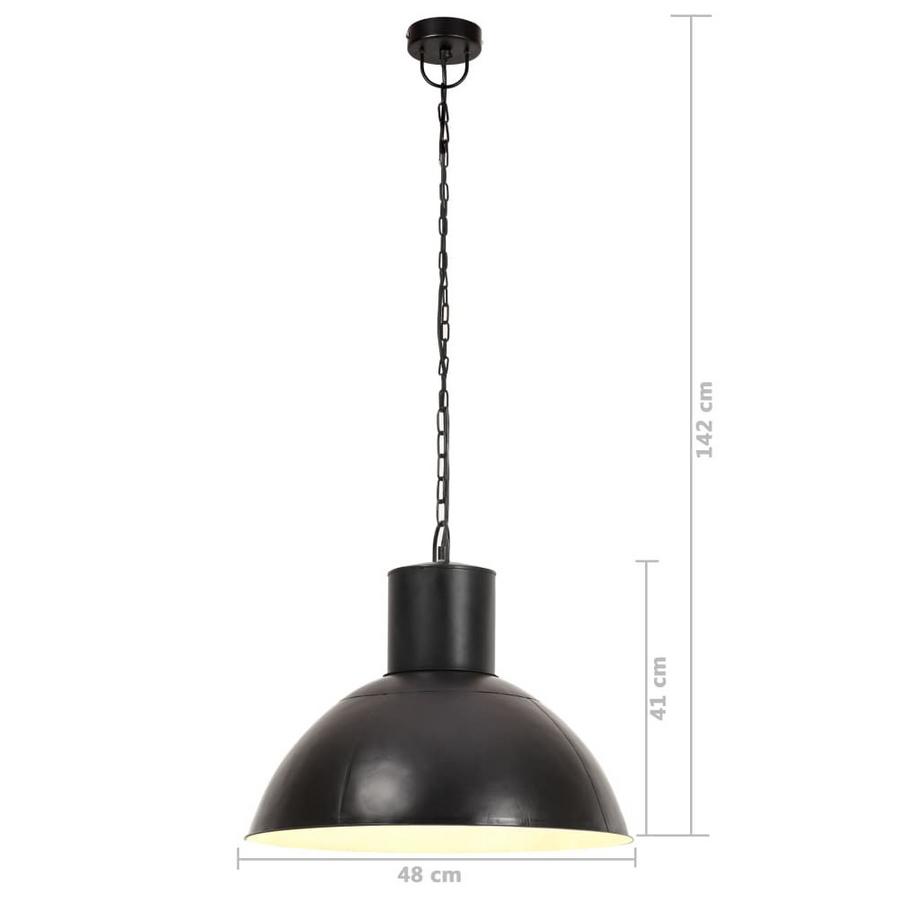 VidaXL Lampe suspendue fer  