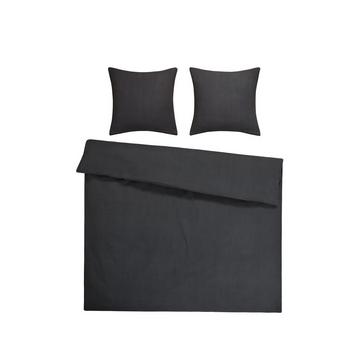 Seersucker Uni Bettwäsche Set