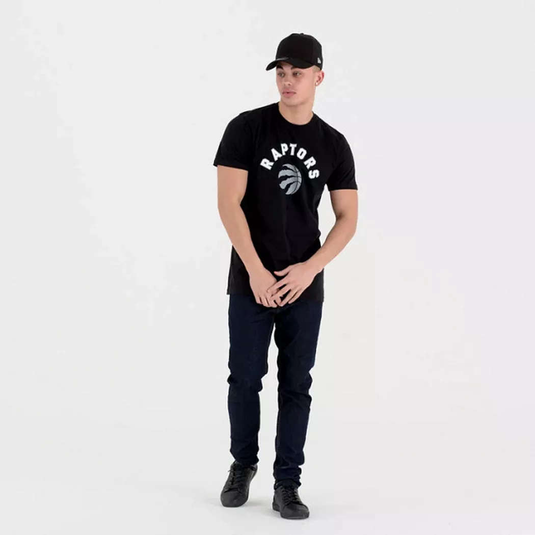 New Era - t-shirt toronto raptors nba, für Herren, Größe L