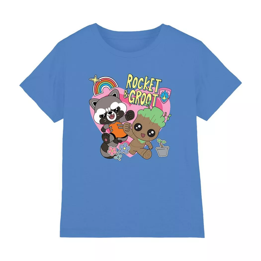 Guardians Of The Galaxy - BFF TShirt, 152-158, Saphirblau