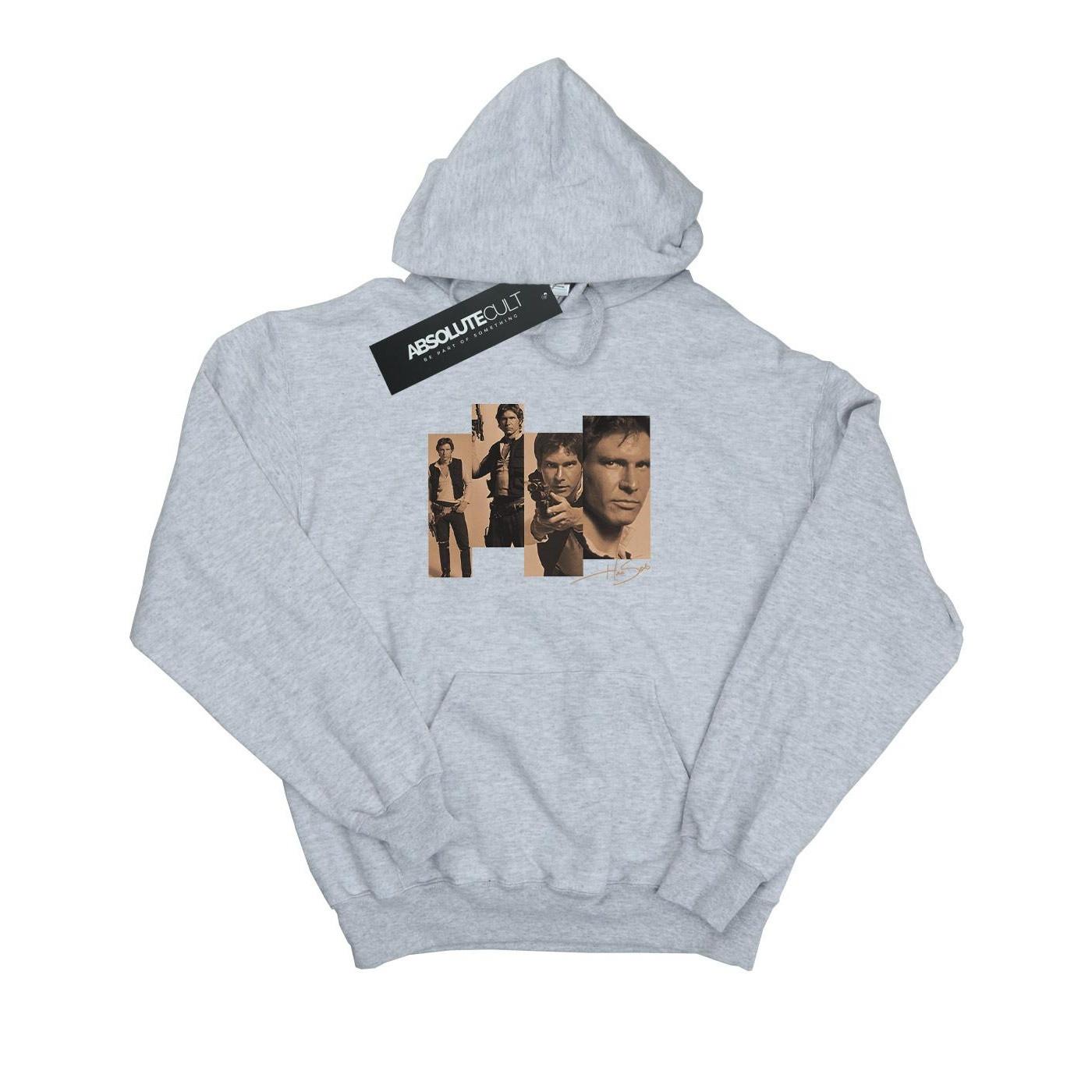 Image of Han Solo Photoshoot Kapuzenpullover Herren Grau S