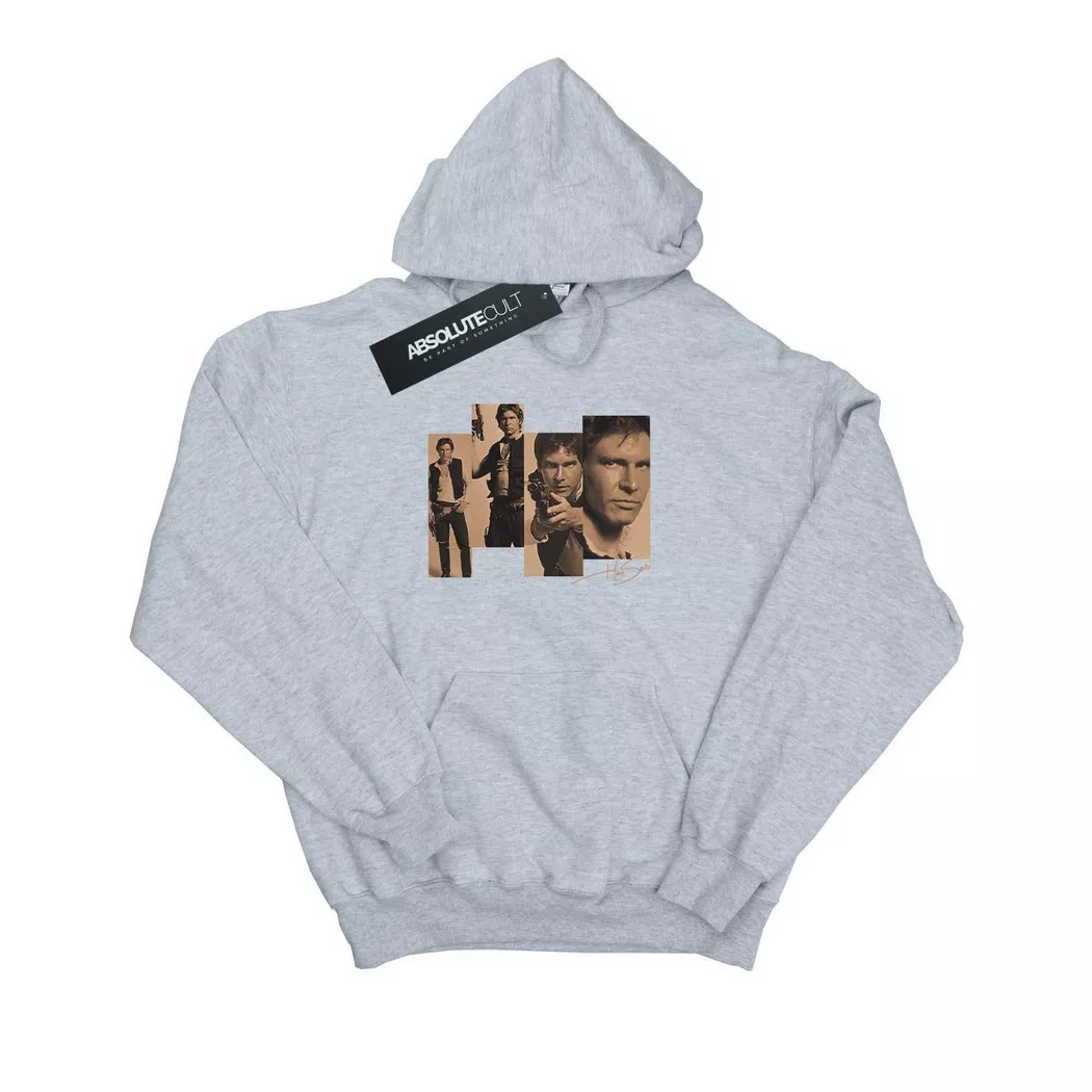 STAR WARS - Kapuzenpullover, für Herren, Grau, Größe S