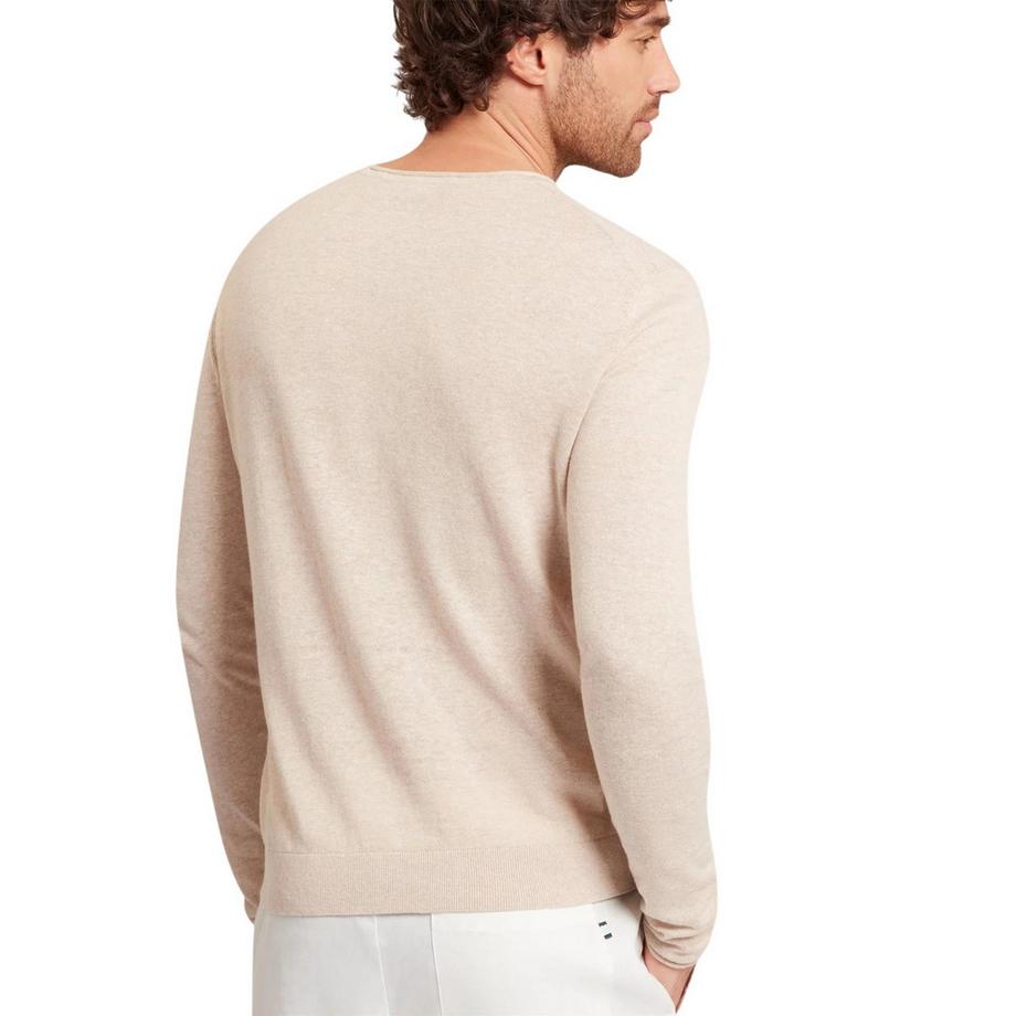 TED BAKER  Maglione Misto Lino Girocollo 